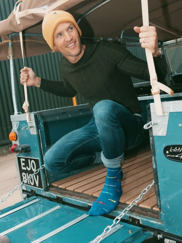 Swole Panda Organic Beanie Mustard