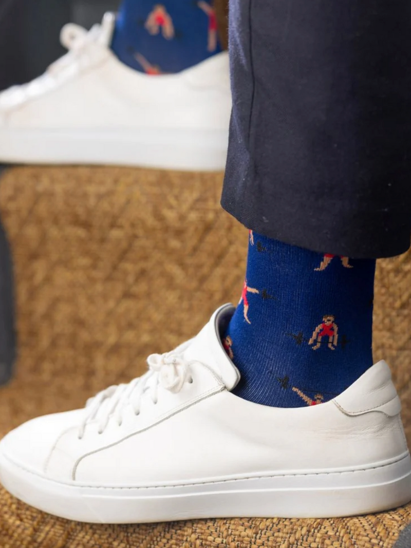 Swole Panda Bamboo Weightlifter Socks