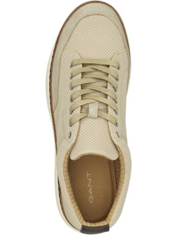 GANT Taupe Suede & Mesh SNEAKER