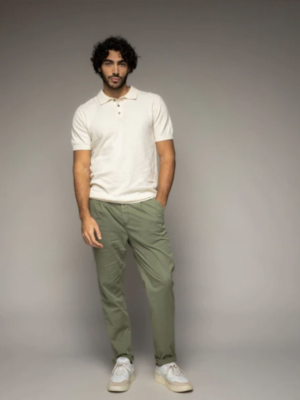 MOS MOSH OLIVE GREEN CHINO