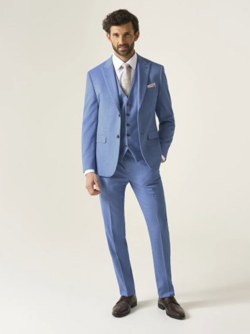 SKOPES SKY BLUE SLIM FIT Suit Jacket