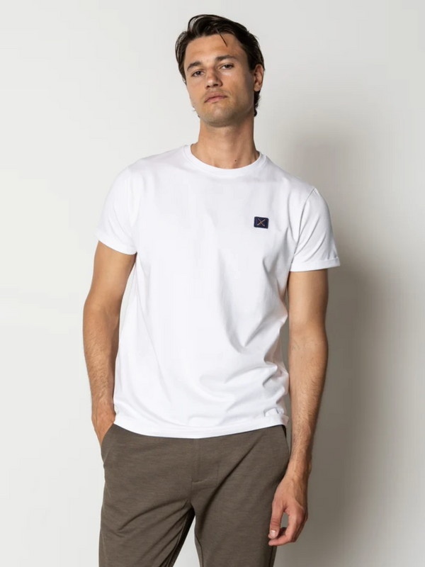 CLEAN CUT COPENHAGEN WHITE ORGANIC T-SHIRT