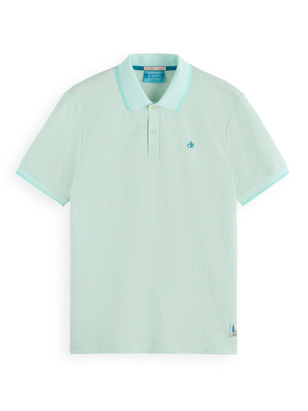 Scotch & Soda Sea foam Melange Polo