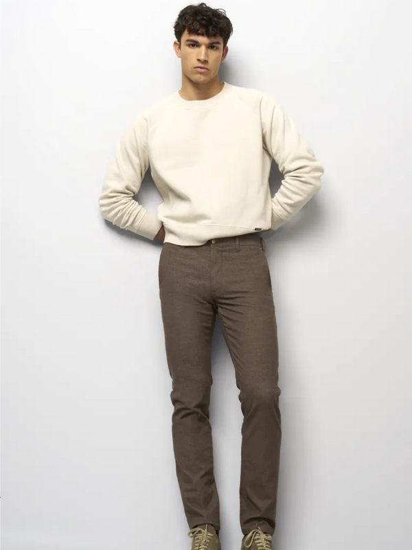 M5 MOVE KHAKI WOOLEN LOOK CHINO