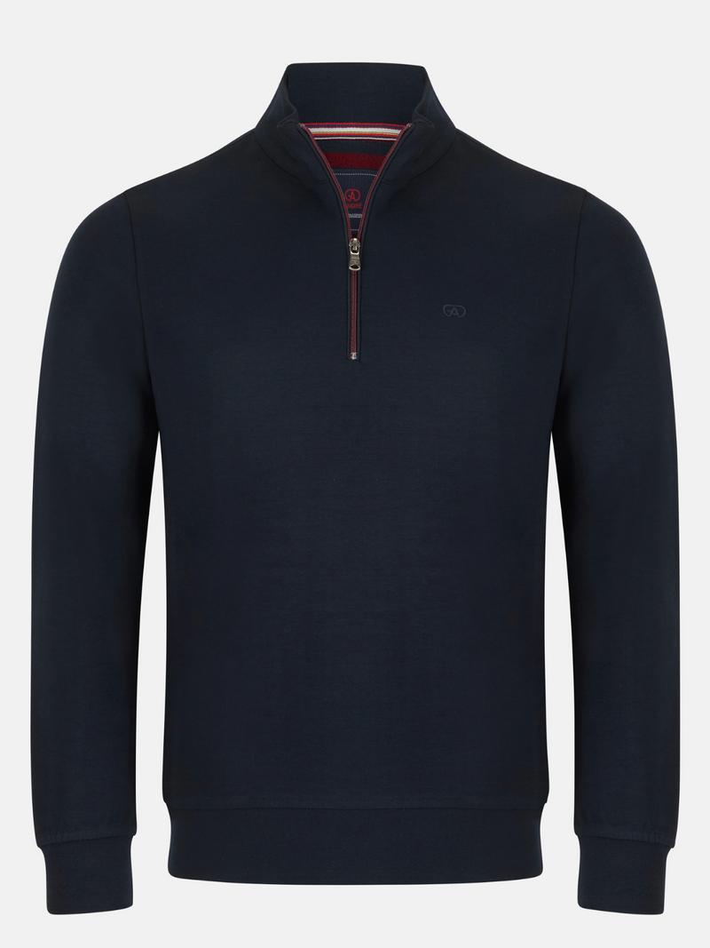 Andre Navy Fleece 1/4 zip
