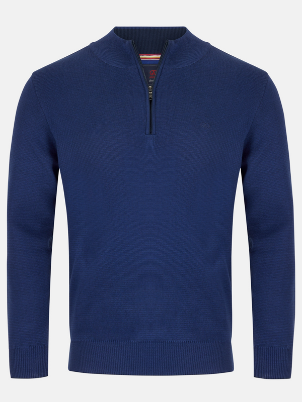 ANDRÉ COBALT 1/4 ZIP