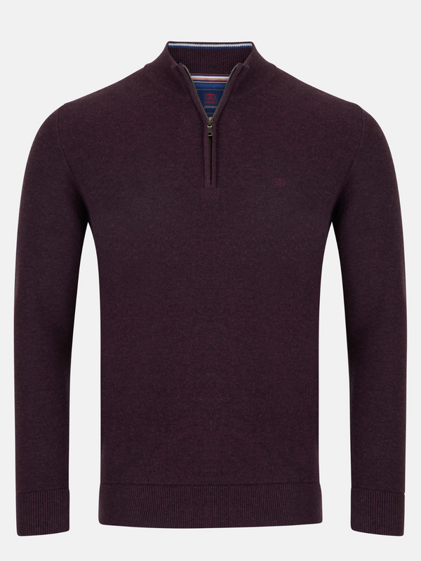 ANDRÉ PORT MERINO WOOL MIX 1/4 ZIP