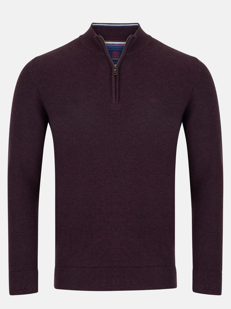 ANDRÉ PORT MERINO WOOL MIX 1/4 ZIP
