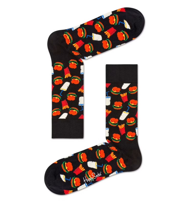 HAPPY SOCKS 3-Pack food socks Gift Set