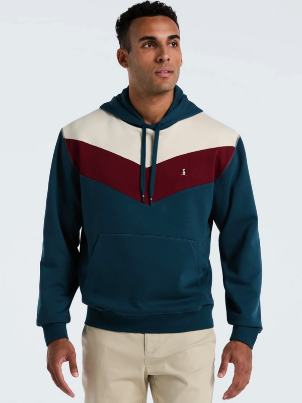 ORIGINAL PENGUIN Reflecting Pond  striped HOODIE