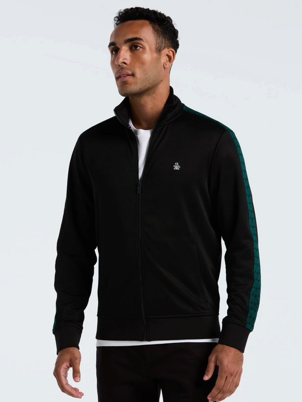 ORIGINAL PENGUIN BLACK TRACK TOP
