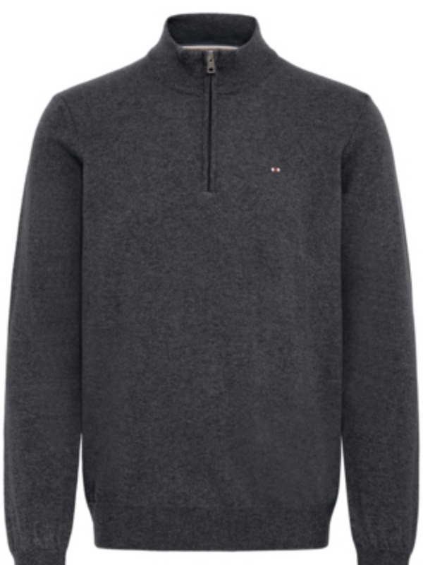 FQ1924 CHARCOAL 1/4 ZIP