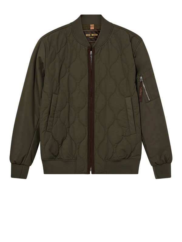 MOS MOSH GRAPE LEAF BOMBER JACKET