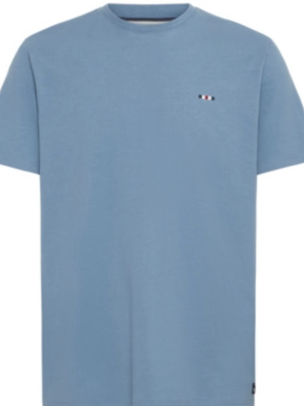 FQ1924 BLUE CREWNECK T-SHIRT