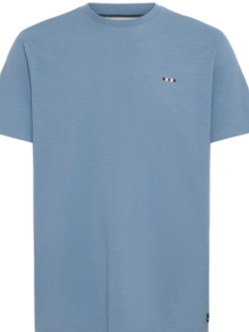 FQ1924 BLUE CREWNECK T-SHIRT