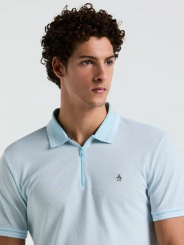 ORIGINAL PENGUIN CRYSTAL BLUE POLO