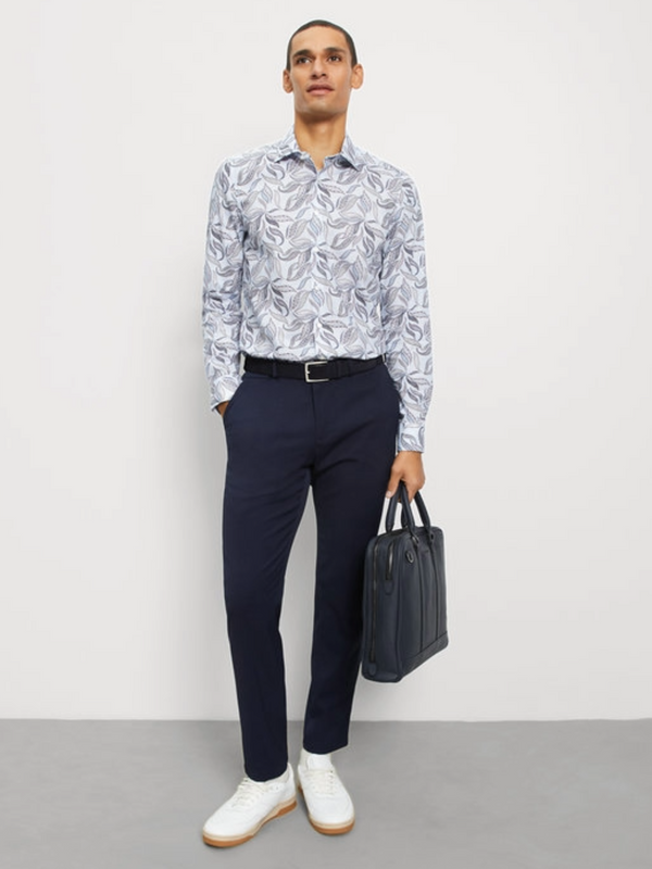 OLYMP FLORAL print BODY Fit Shirt