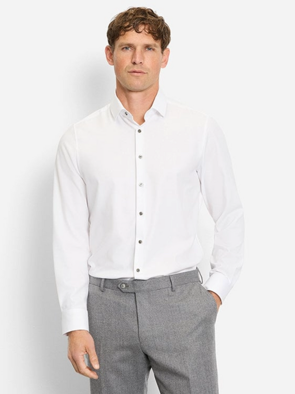 Olymp 24/Seven White Body Fit Shirt
