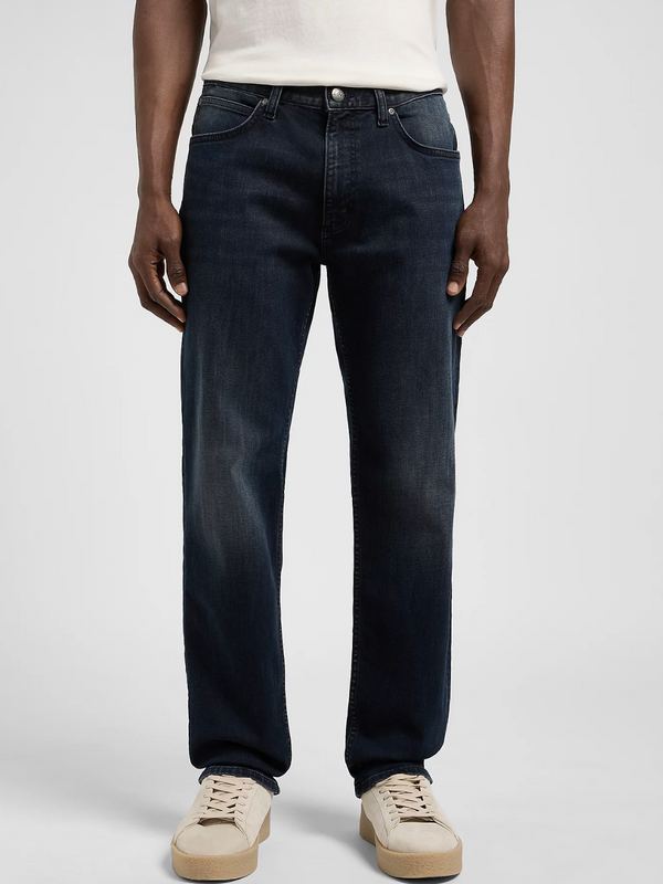 LEE WEST DARK DENIM REGULAR FIT JEANS