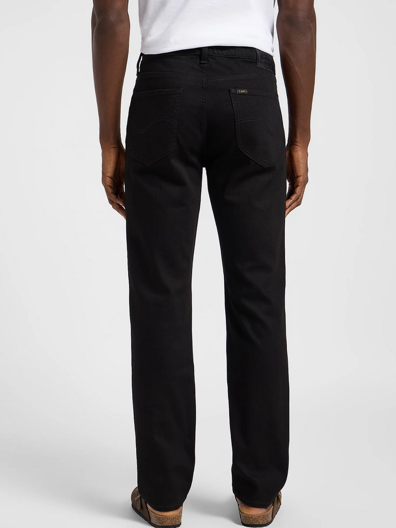 LEE WEST CLEAN BLACK REGULAR FIT JEANS