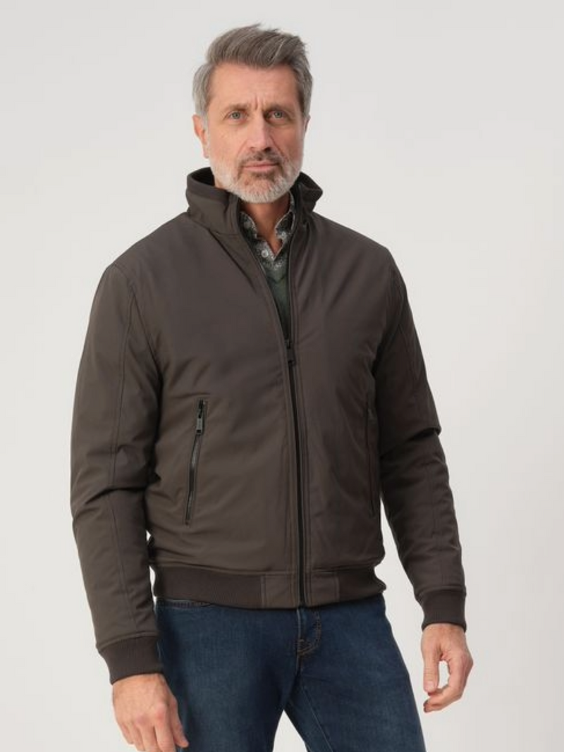 CAMPBELL OLIVE PADDED JACKET