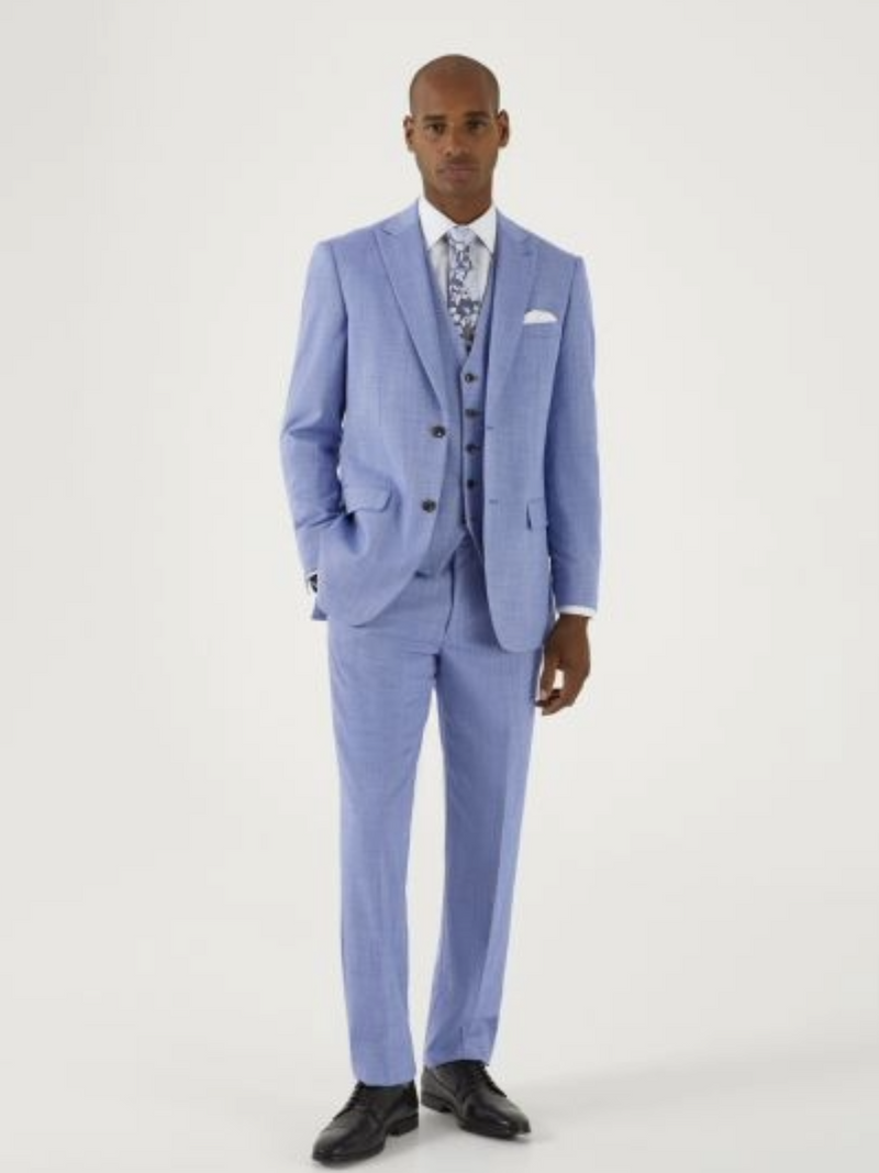 SKOPES SKY BLUE tailored FIT Suit Jacket