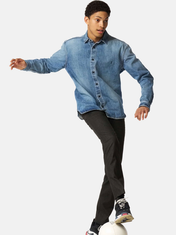 MEYER Bonn Charcoal Active Stretch Chino