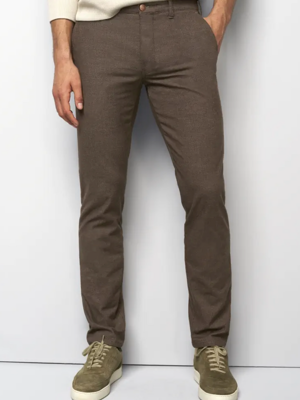 M5 MOVE KHAKI WOOLEN LOOK CHINO