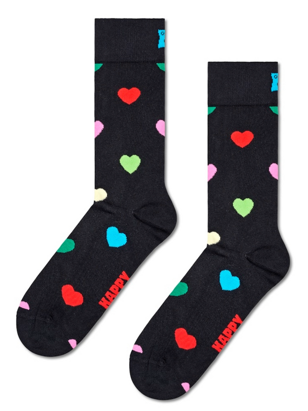 Happy Socks Multi Colour Heart Socks