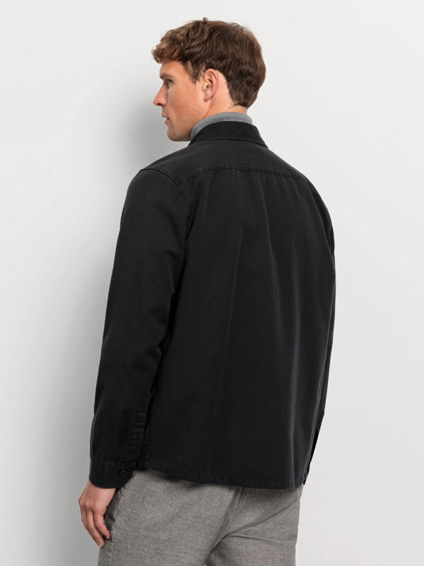 OLYMP Black OVERSHIRT