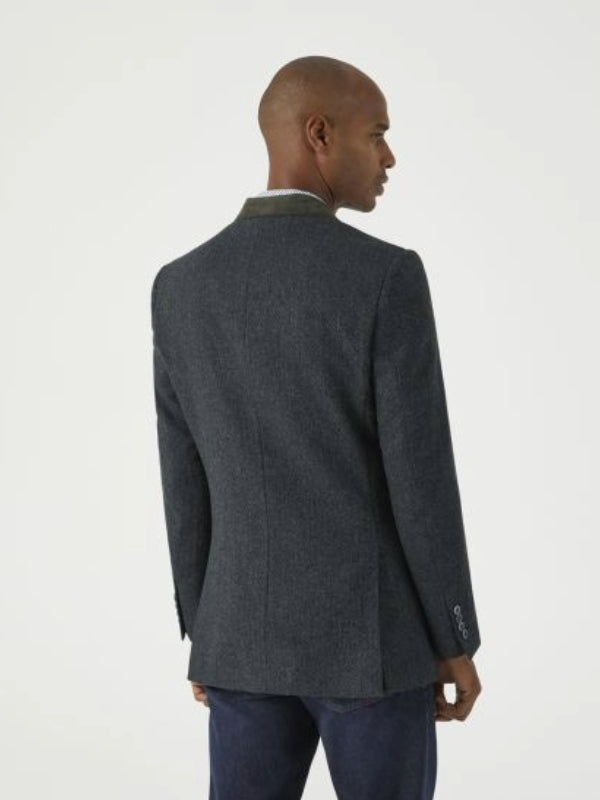 Skopes Teal Tweed Effect Blazer