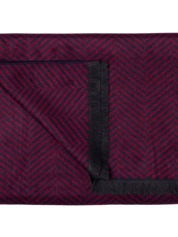 SWOLE PANDA Bamboo red houndstooth Scarf