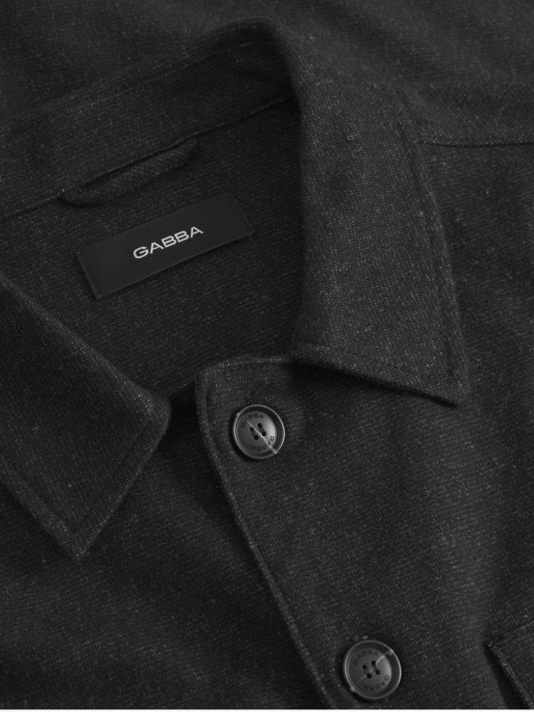 GABBA BLACK OVERSHIRT