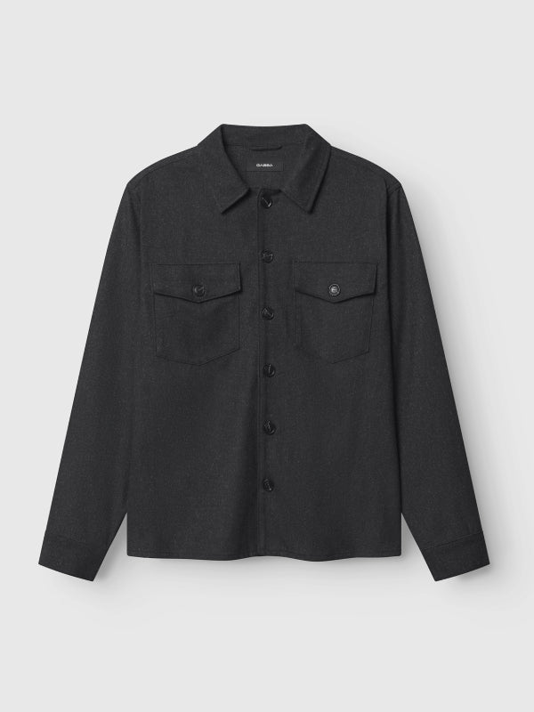 GABBA BLACK OVERSHIRT