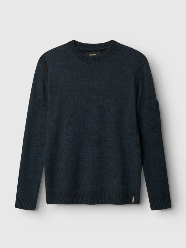 GABBA NAVY CREWNECK