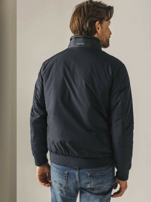 STATE OF ART NAVY DARK NAVY PADDED JACKET