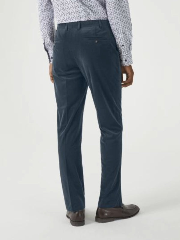 SKOPES TEAL CORD TROUSER