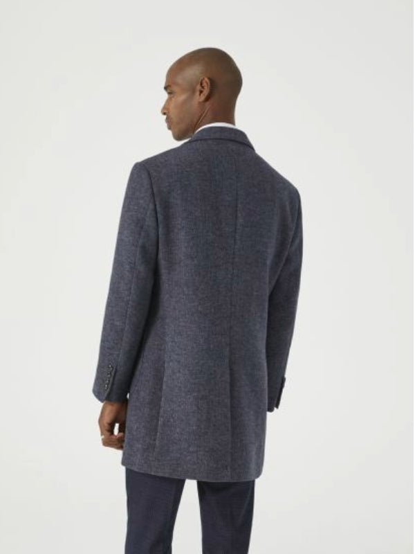 Skopes Grey Herringbone Double Breasted Coat