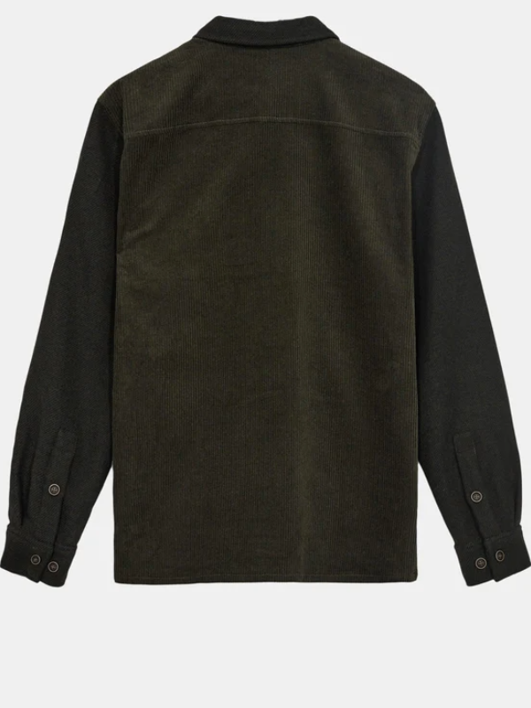 Anerkjendt OLIVE MIX OVERSHIRT