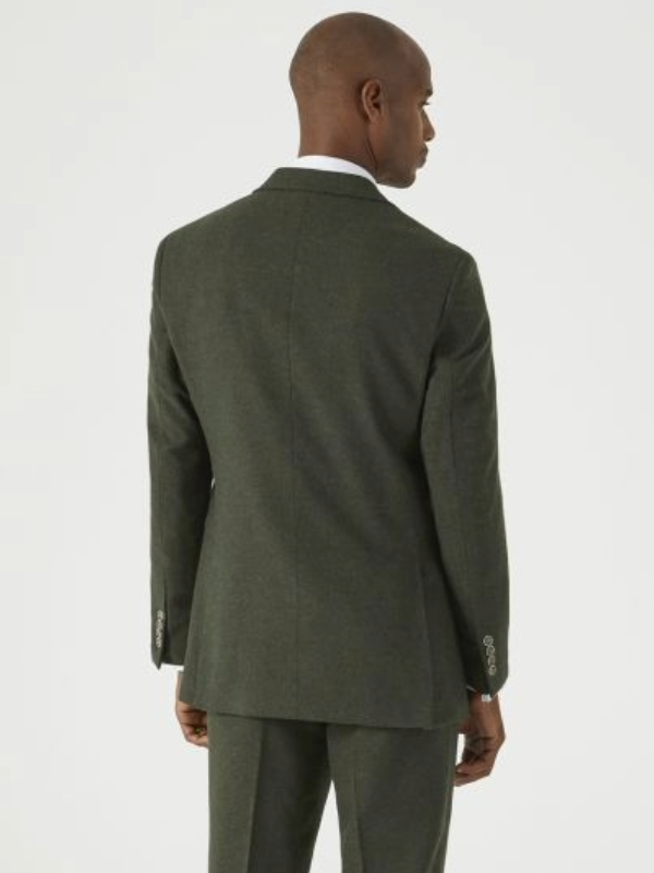 Skopes Olive Herringbone Blazer