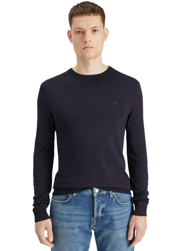 SCOTCH & SODA DARK NAVY CREWNECK SWEATER