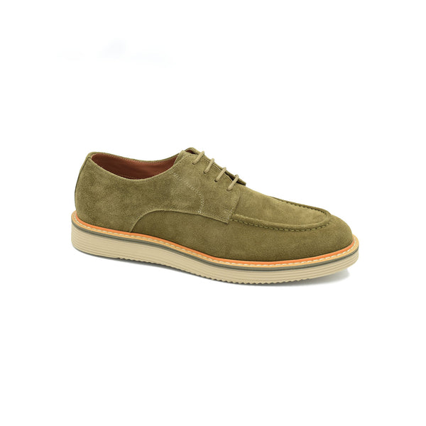 Paolo Vandini Olive Suede Shoes