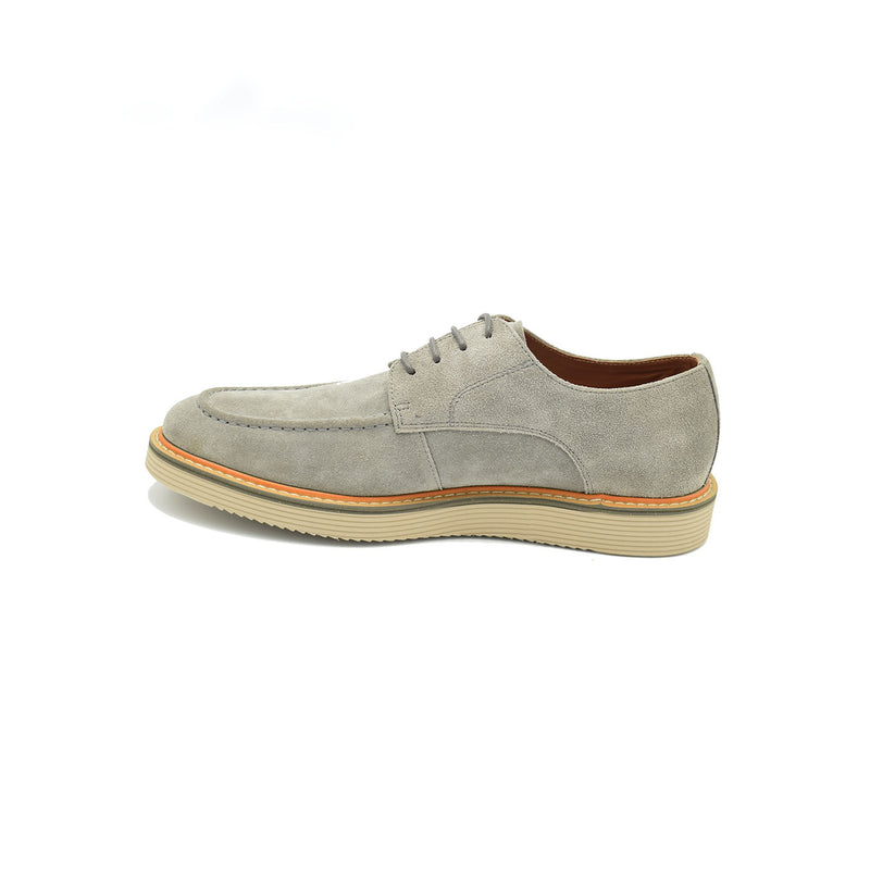 Paolo Vandini Grey Suede Shoes