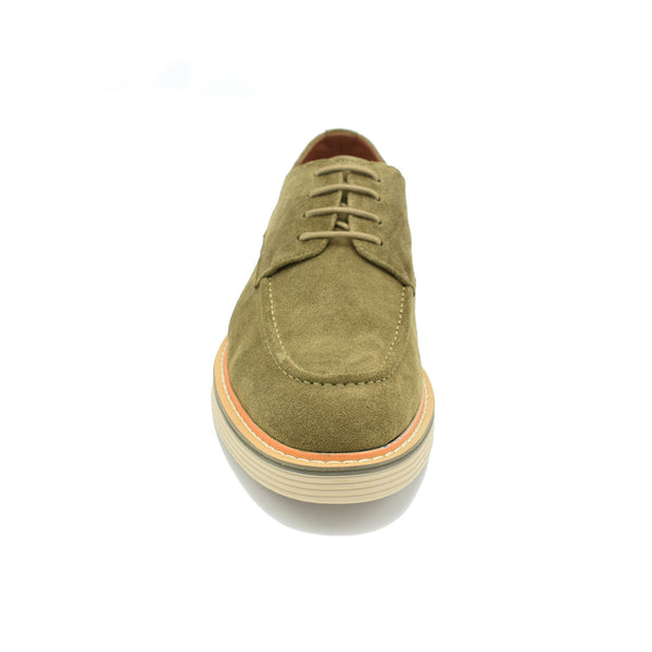 Paolo Vandini Olive Suede Shoes