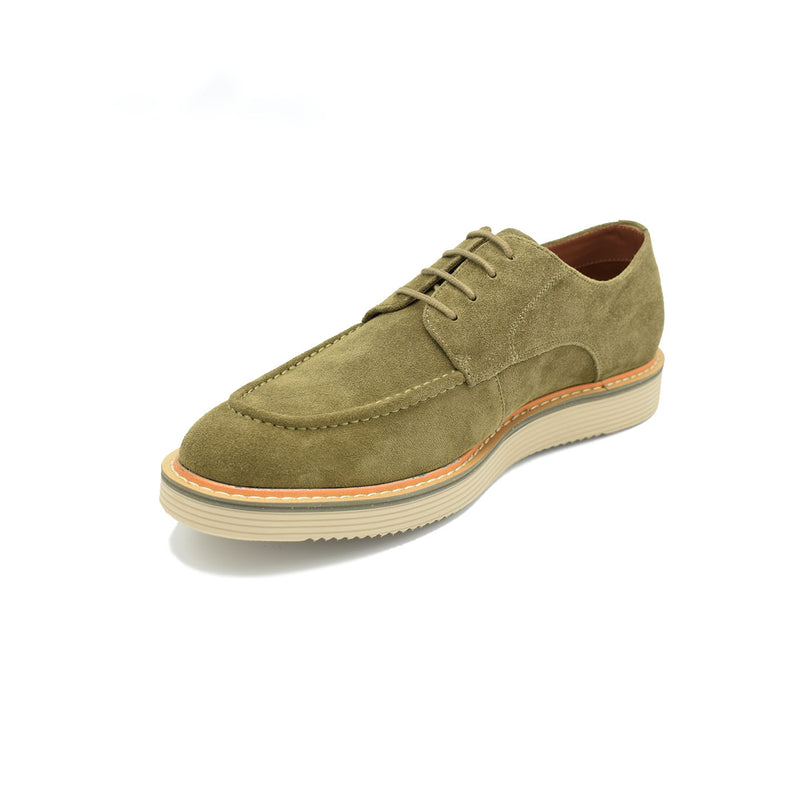 Paolo Vandini Olive Suede Shoes