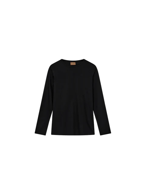 Mos Mosh Black Long Sleeve T-Shirt
