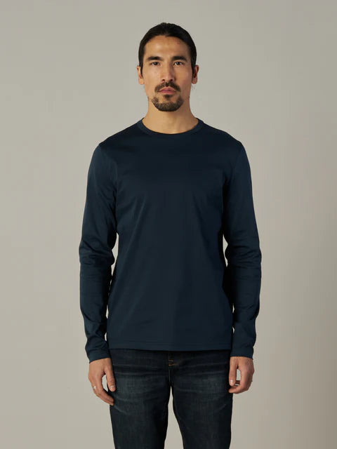 Mos Mosh NAVY Long Sleeve T-Shirt