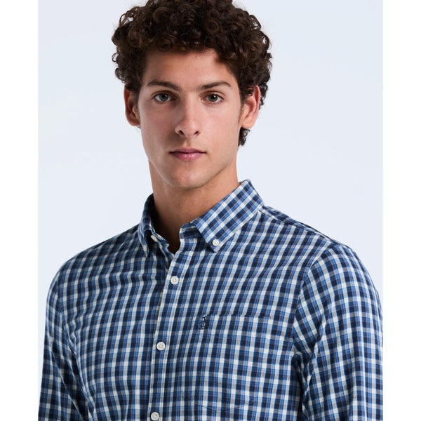 ORIGINAL PENGUIN COPEN BLUE CHECK SHIRT