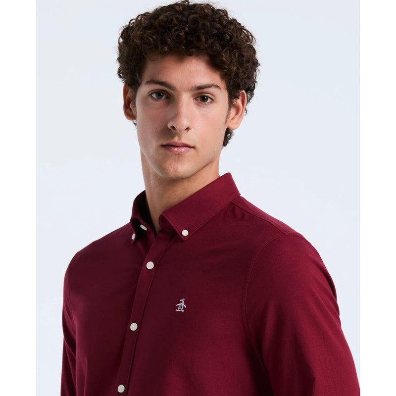 ORIGINAL PENGUIN CABERNET OXFORD SHIRT