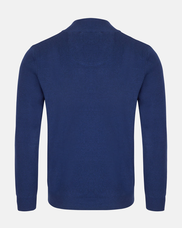 ANDRÉ COBALT 1/4 ZIP